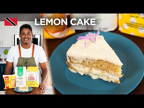 Moist Lemon Cake Recipe by Chef Shaun 🇹🇹 Foodie Nation