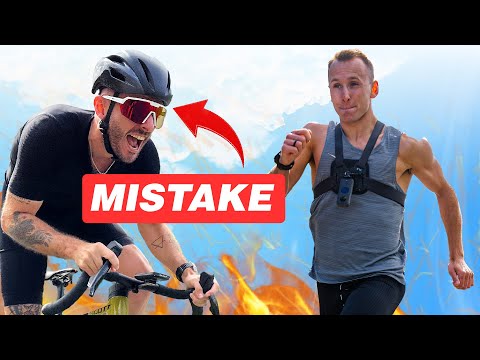 This Was A Big Mistake... - Runner Vs Cyclist