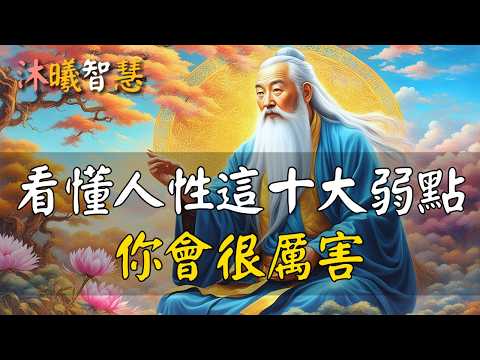 人性的十大弱點，一旦看懂，老天偏愛你！請務必記住，你能百毒不侵！#沐曦智慧