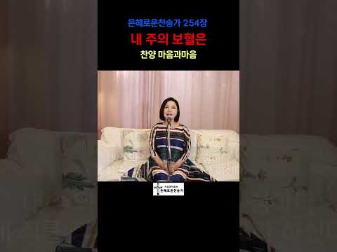 내 주의 보혈은(찬송가254장)-찬양/마음과마음(임석범,채유정)#은혜로운찬송가 #마음과마음찬양 #내주의보혈은 #큰글씨가사