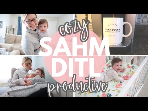 Stay At Home Mom Schedule | COZY and PRODUCTIVE Winter❄️☕ SAHM DITL Routine