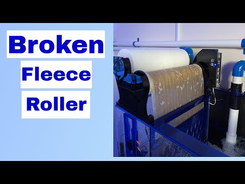 Trigger System Platinum Series Aquarium Sump Fleece Roller Malfunction