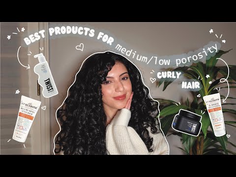 Best Products For Medium/Low Porosity Curly Hair 💕 | Curly Hair Guide | Hebarrietty