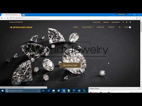 Jewellery shop ecommerce script