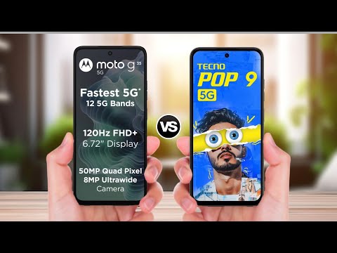 Moto G35 5G Vs Tecno POP 9 5G