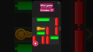 💯 SOLVED kombat update 27 October💸 | Puzzle game Solved |Hamster kombat |Today Mini hamster minigame