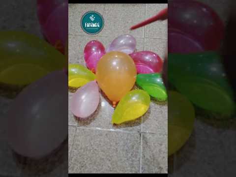 Water Balloon Pooping #trending #shorts #kids