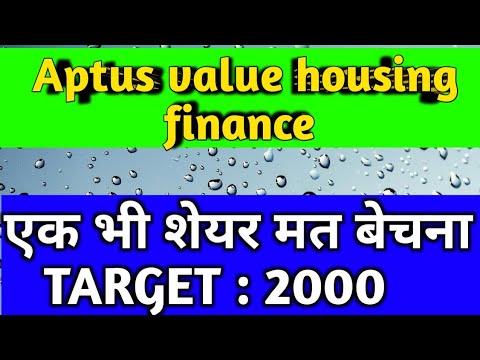 Aptus value housing finance/ Multibegger share