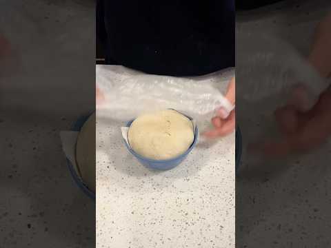 Shaping a mini sourdough loaf! 🍞