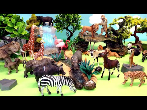 Safari Animal Figurines  - Safari Adventure