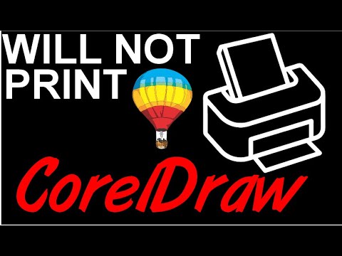 Corel Draw Tips & Tricks WILL NOT PRINT or Engrave WHY