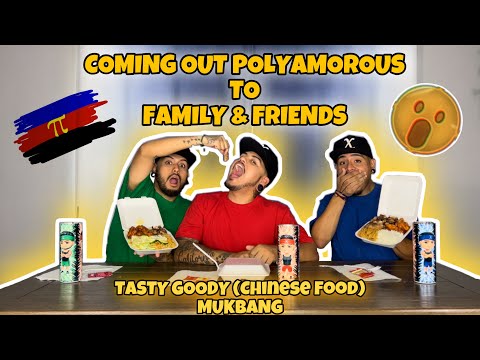 COMING OUT POLYAMOROUS TO OUR PARENTS... #storytime  | CHINESE FOOD MUKBANG