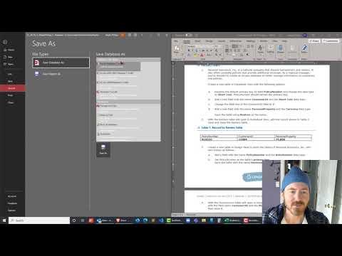 CIS 120 Class Demo - Assignment Solution for Microsoft Access SAM Project