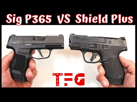 Sig Sauer P365 VS M&P Shield Plus - TheFirearmGuy