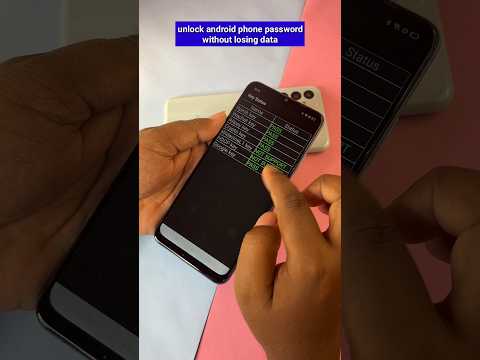 unlock android phone password without losing data #shorts