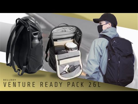 BELLROY VENTURE READY PACK 26L / A Masterpiece Backpack that Fulfills All Wishes - BPG_202