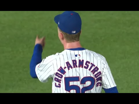 【MLB】若き名手ピート・クロウ‐アームストロングの好プレー集（2024年）