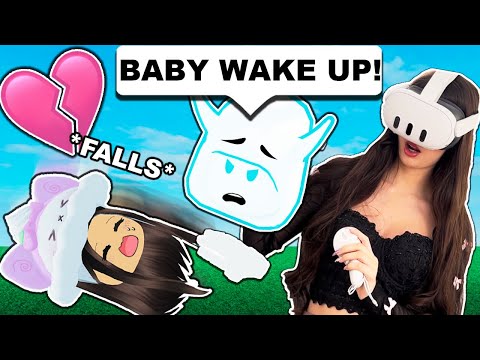 I PASSED Out In Front Of My BOYFRIEND..😳 **PRANK**  (Roblox Vr hands)