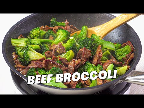 Chinese BEEF BROCCOLI Recipe. Easy Asian Dinner in 25 Minutes! Recipe by Always Yummy!