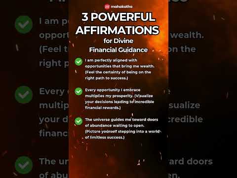 3 Affirmations for Divine Financial Guidance