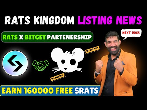 Rats Kingdom On Bitget News | Rats Airdrop Telegram Bot | Rats Kingdom Airdrop News Today | #rats