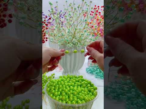 Handmade diy beads flowers home craft #handmade #diy #beads #flowers #handmadegifts #homedecor #gift