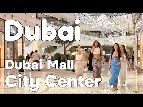 Dubai 🇦🇪 Amazing Dubai Mall, City Center [4K] Walking Tour