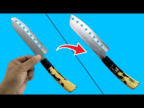 Don't throw away your old knife. I'll help you save money with this method!