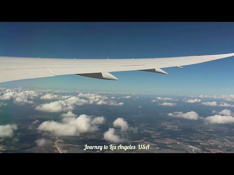 Journey to Los Angeles  USA Trips Part 1启程美国洛杉矶之旅