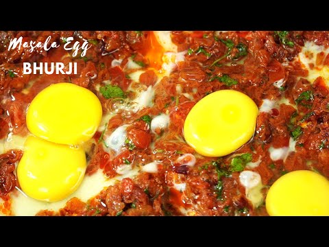 Tasty Masala Egg Bhurji Recipe | How To Make Anda Bhurji | Egg Bhurji Recipe