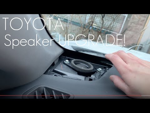 2014-2019 Toyota Highlander - PLUG N PLAY DASH SPEAKER UPGRADE!