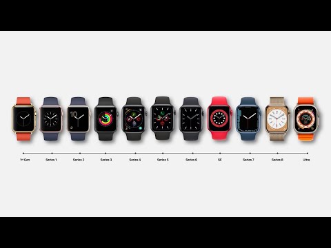 Evolution of the Apple Watch - جميع ساعات ابل الذكية