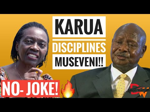 IRON LADY MARTHA KARUA MAKES MUSEVENI REGRET!!