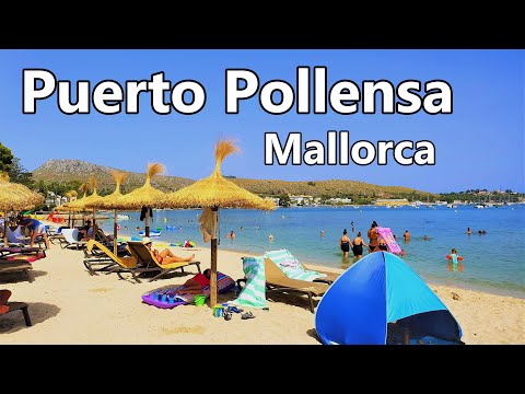 Pollensa Mallorca | Puerto Pollensa | Spain | Beach Walk