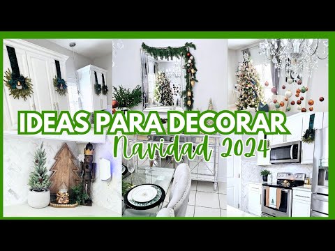 Decoración Navideña 2024| Cómo Decoro mi Comedor y Cocina