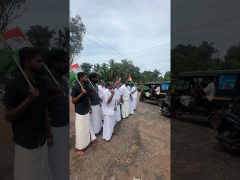 തിരുന്നാവായ പുത്തനത്താണി റോഡ് കുട്ടികളത്താണിയിൽ റോഡ് ഉപരോധസമരം