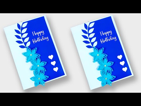 Happy Birthday Card | greeting card making easy and beautiful - Greeting card