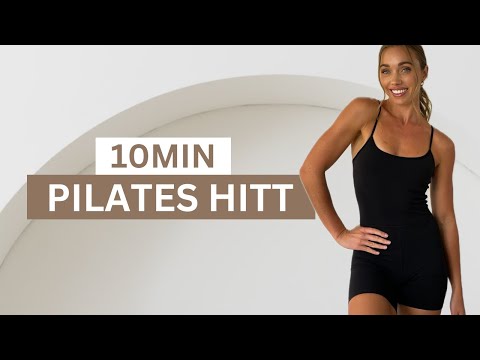 DAY 3: 10 MIN PILATES HITT WORKOUT || Full Body (No Equipment)