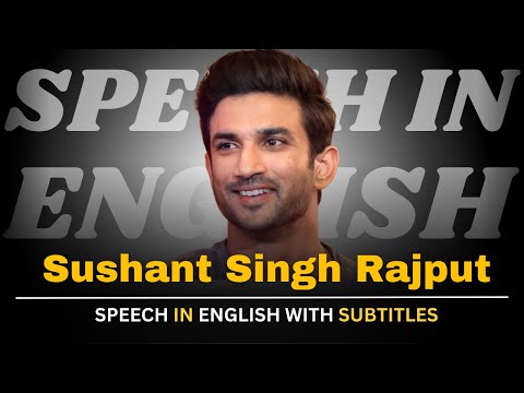 Sushant Singh Rajput: Money & Happiness(English Subtitles) | English Speech |Speeches In English