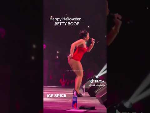 #icespice booty all out 🍑😵😋 dressed as #bettyboop for #halloween #exposed #leaks #nyash #booty