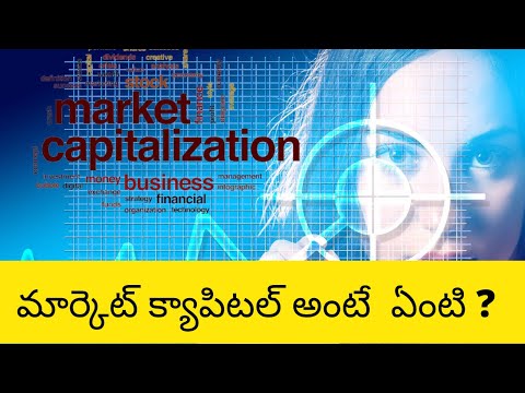 what is market capital ? What is Market Capitalization? What is Market Cap? market capital in telugu