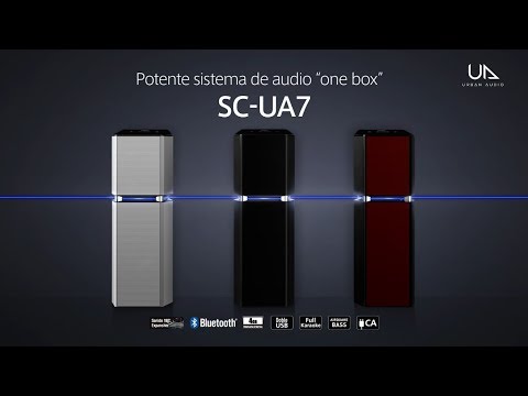 Panasonic Potente sistema de audio "one box" SC-UA7 (Español)