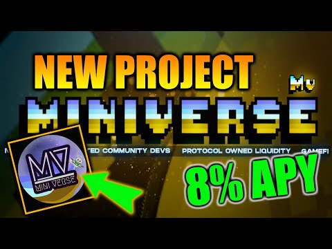 MiniVerse Finance - 8% APY & 90% 24 HR Increase - LOW MARKET CAP