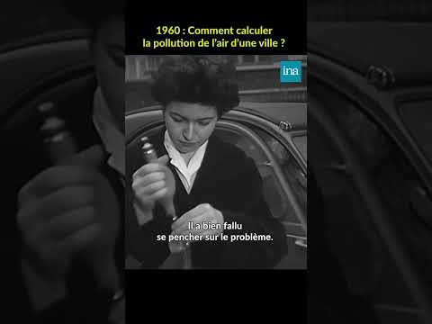 Vivre dans la pollution en 1960 ☢️😷 #INA #shorts