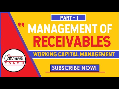 credit policy financial management receivable management working capital management cma ca inter