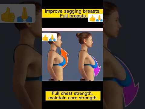 Improve sagging breast#ytshorts #trending #yoga#