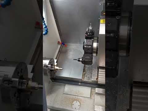 Y Axis Slant Bed CNC Lathe with Tool Turret