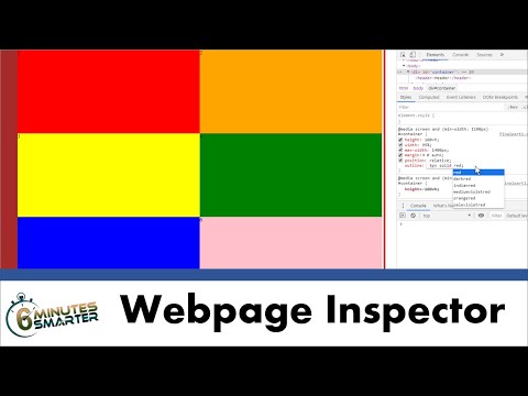 Using the Webpage Inspector in the Browser Developer Tools