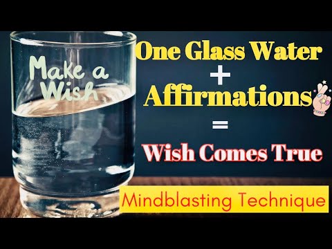 WATER MANIFESTATION TECHNIQUE FOR INSTANT MANIFESTATION || GET LOVE BACK INSTANTLY