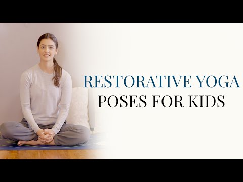 Restorative Yoga Poses For Kids | Play Date With Shereena Master | Episode 3